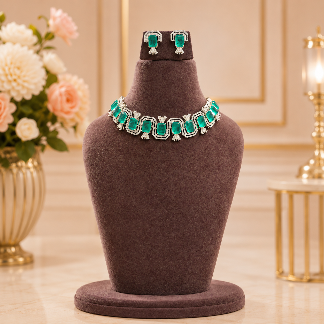 Doublet AD Necklace Set Manufacturer & Wholesaler India