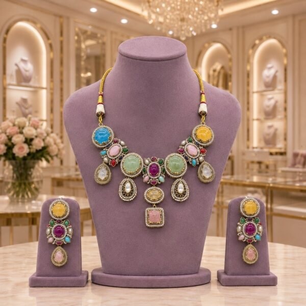 PARTYWEAR SABYASACHI NECKLACE SET
