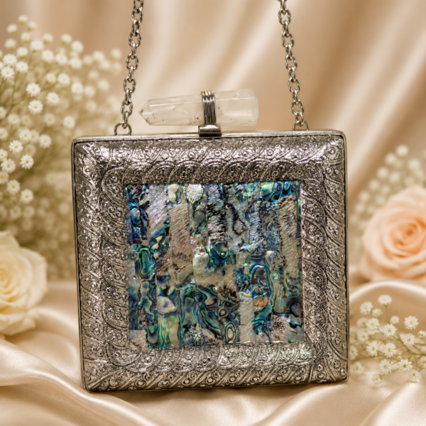 Abalone Brass Ladies Purse Manufacturer India