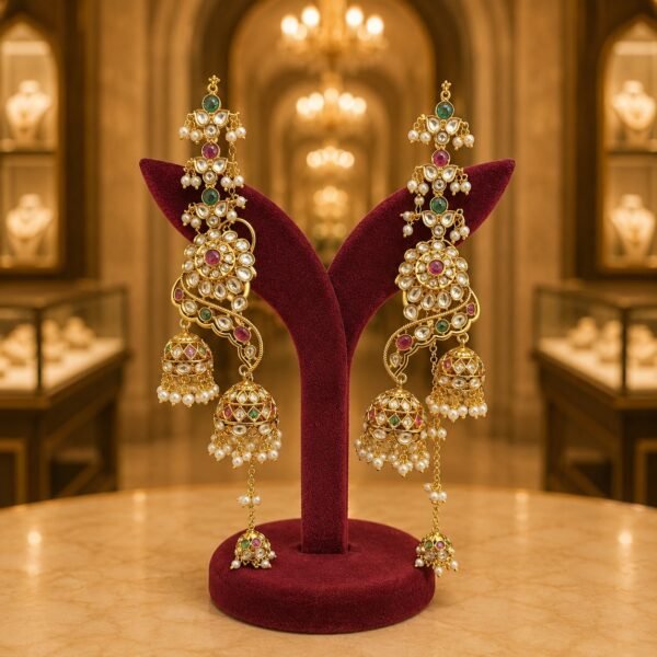 Kundan Jhumka Wholesale Supplier & Exporter India