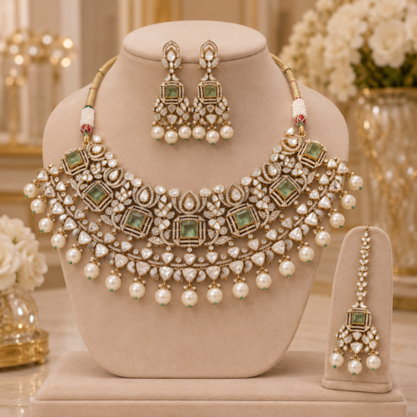 Moissanite Bridal Set Exporter India