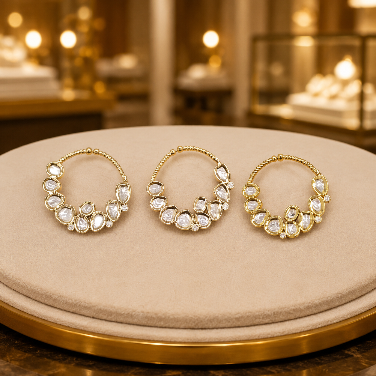 Moissanite Wedding Nose Ring Manufacturer India
