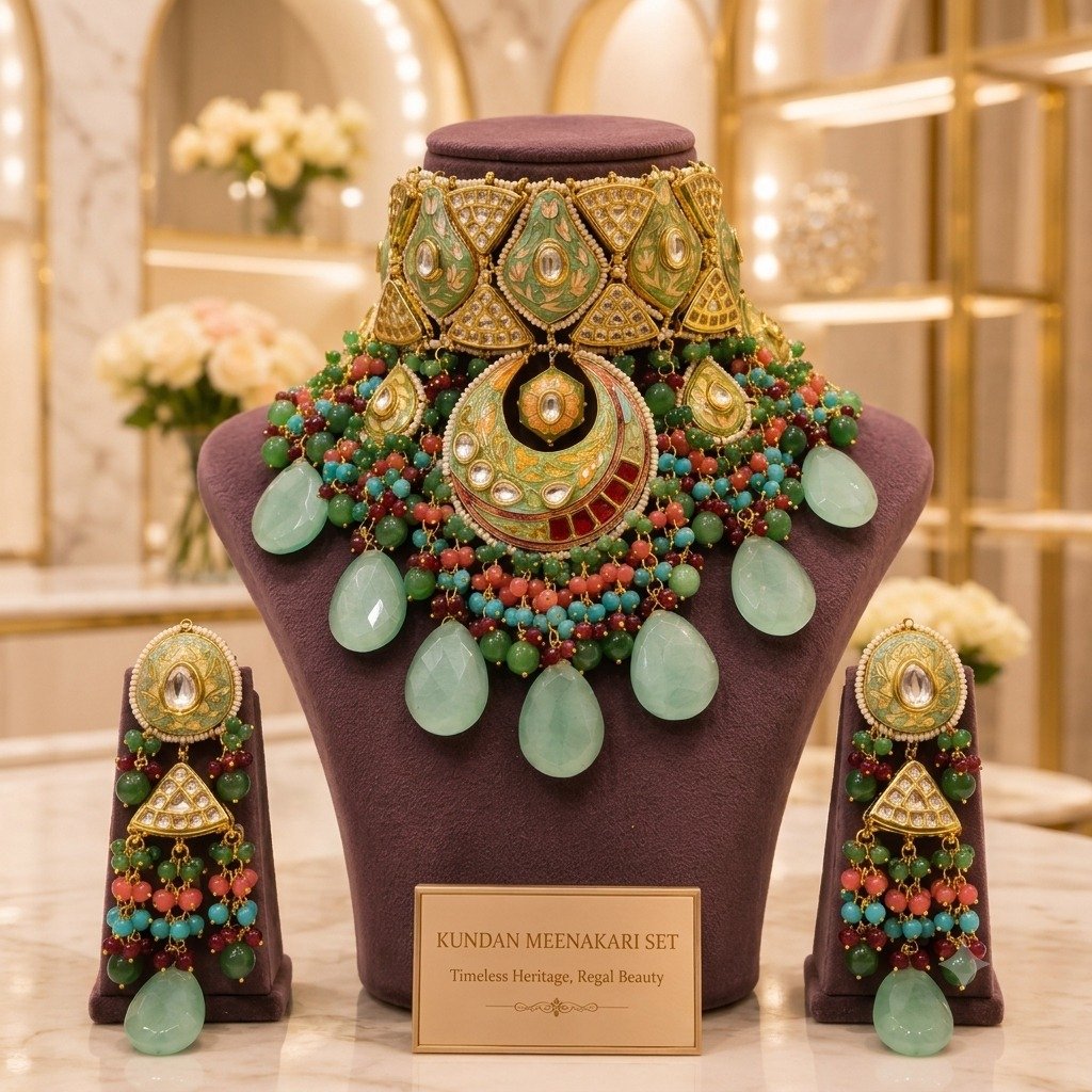 Meenakari Jewellery Manufacturers India: The Art of Enamel Work